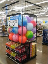 Ball display rack